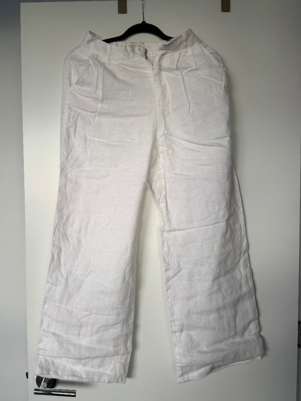 DISSH Norah White Linen Pants Size US 2